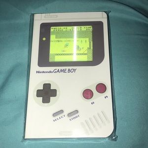 Nintendo Game Boy Holographic image notebook